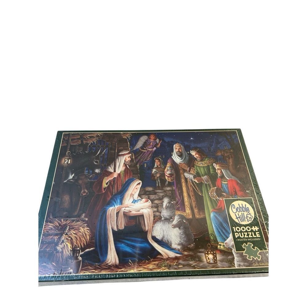 Cobble Hill Puzzle Miracle‎ at Bethlem 1000 pieces Liz Goodrick Dillon new